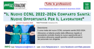 ECM venerdì 5 dicembre 2025 – Tutte le professioni sanitarie